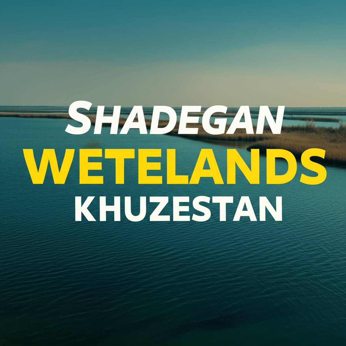 تالاب های شادگان، خوزستان