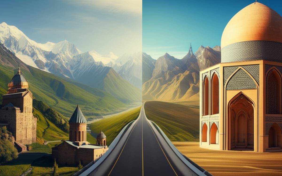 فاصله گرجستان و ایران | مسافت، مسیرها و نکات سفر
