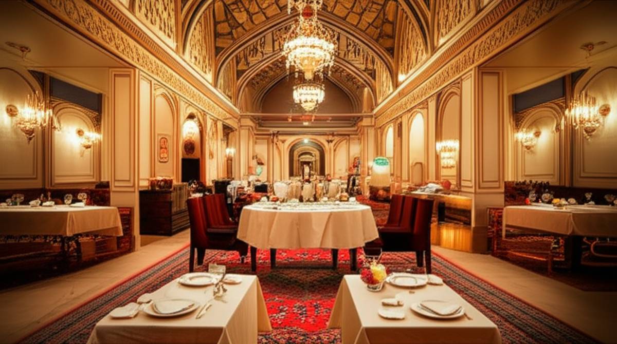 رستوران مجتمع گردشگری باباقدرت مشهد | سفره خانه سنتی