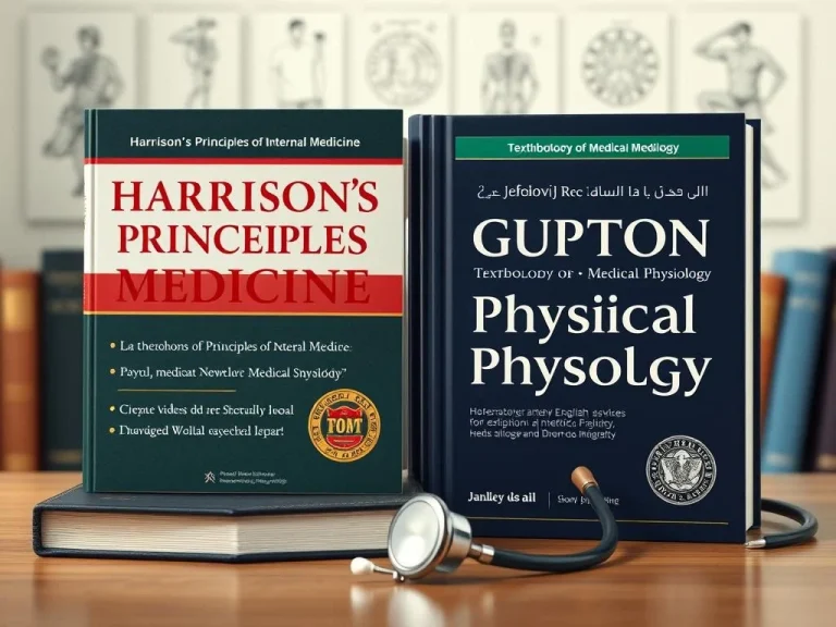 کتابهای انگلیسی پزشکی Harrison و Guyton