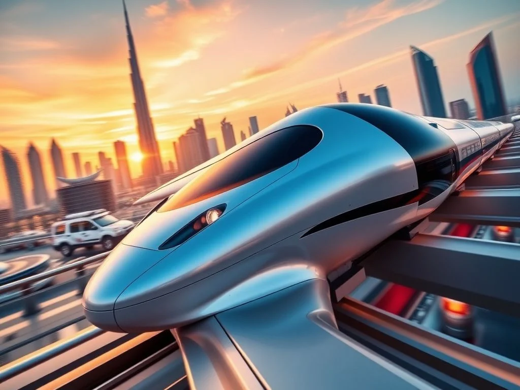 ترن هوایی Capitol Bullet Train | هیجان انگیزترین دبی