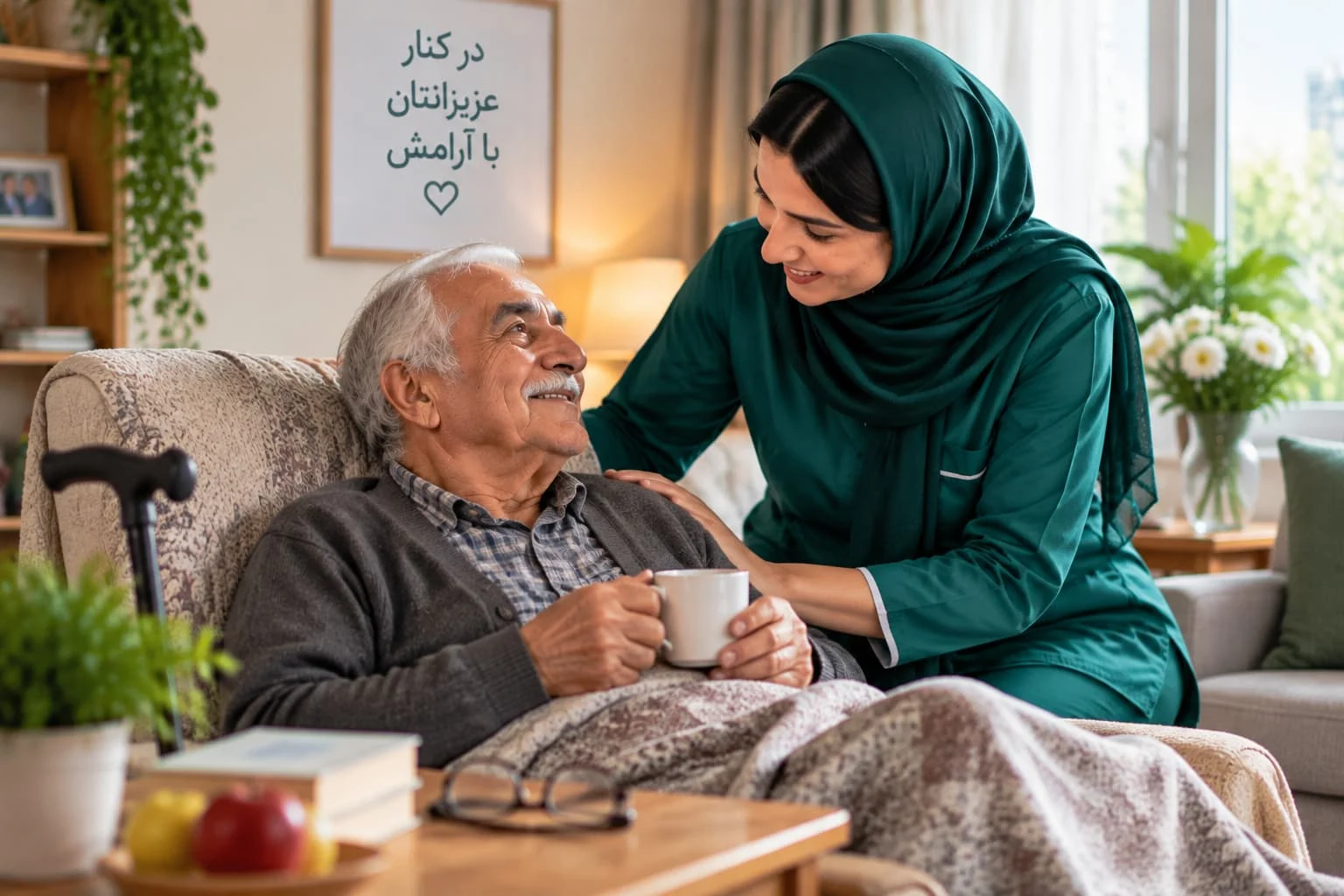 بیماری | سالمند مراقبت خانگی از سالمند بیمار؛ علائمی که نباید پشت گوش انداخت