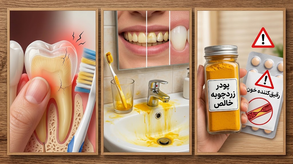 دندانپزشکی | ایمپلنت زردچوبه برای دندان